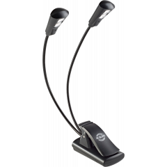 K&M Lampe de pupitre 2 bras 2 Leds - Vue 1